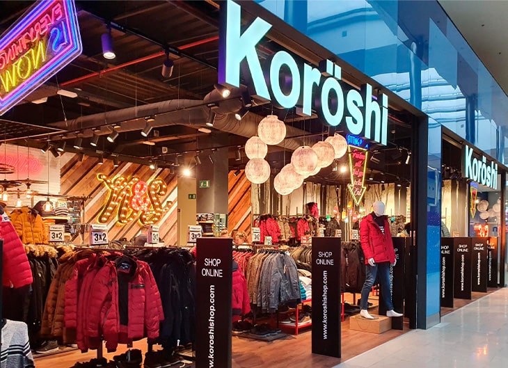 la colección de Koröshi - Centro comercial Parc Central