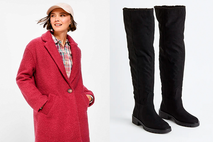 tendencias moda rojo botas