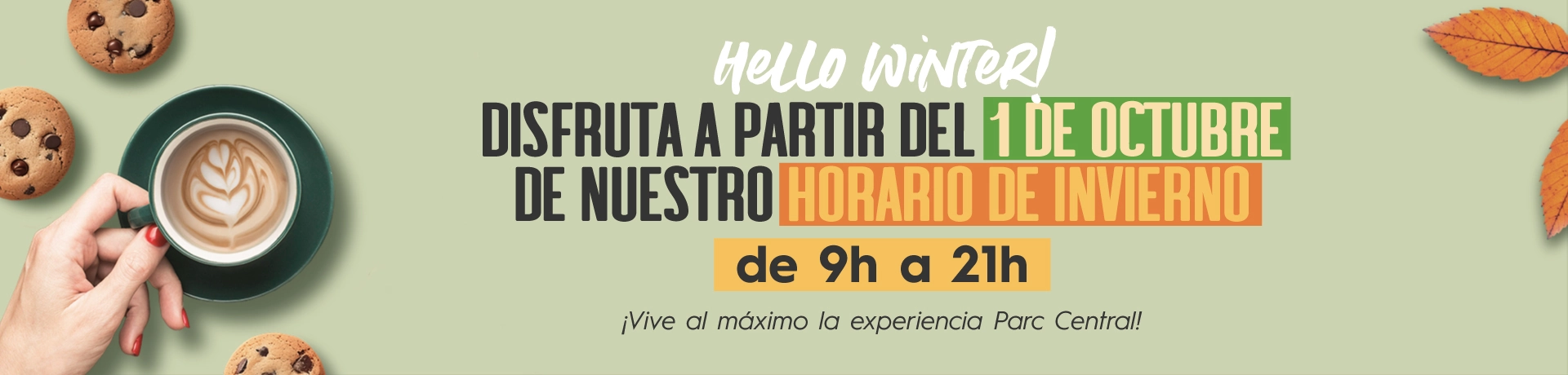 Horario invierno 2025 – ES