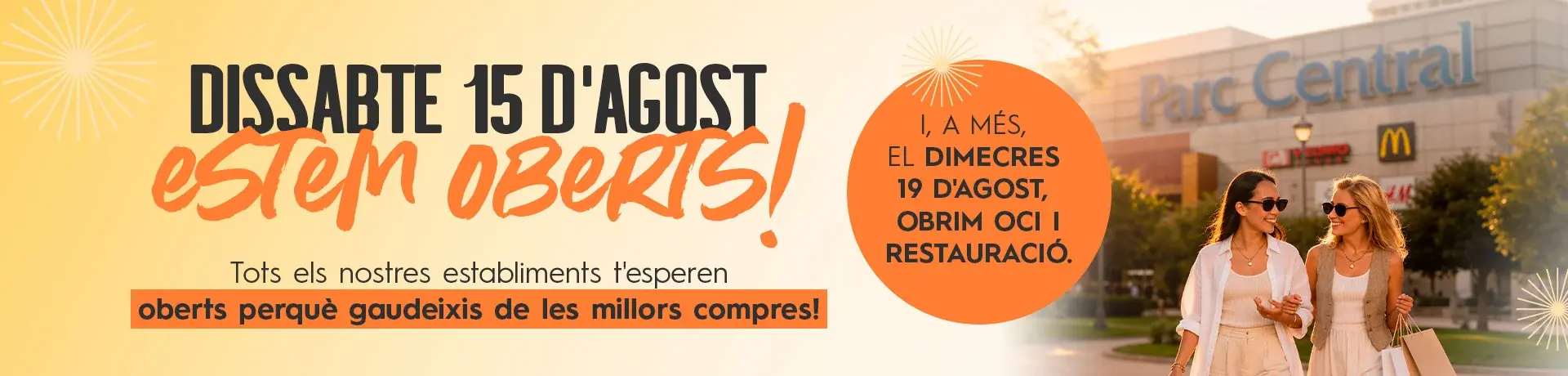 Apertura 15 Agosto – CAT