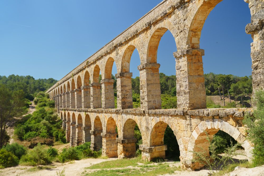 Pont del Diable en Tarragona, uno de los planes para disfrutar en familia